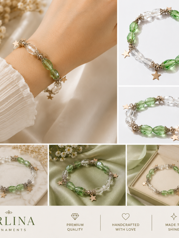 Emerald Star Bracelet